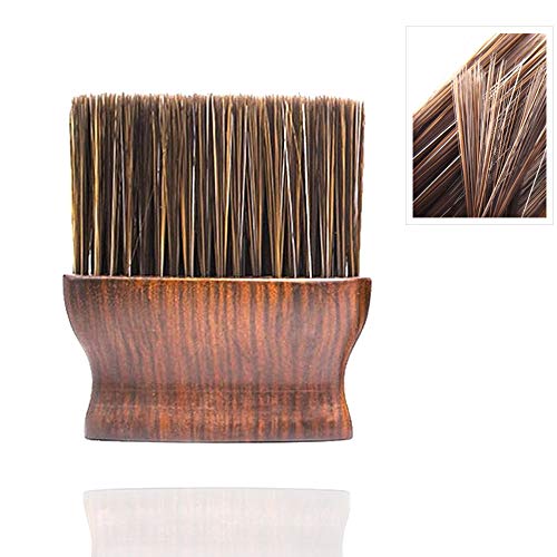 Neck Duster Brush,Hair Dust brush,Barber Neck Cleaning Hair Cutting Brush Sweep Brush Barber Shop and Salon Shaving Brush for Face and Neck (Large)