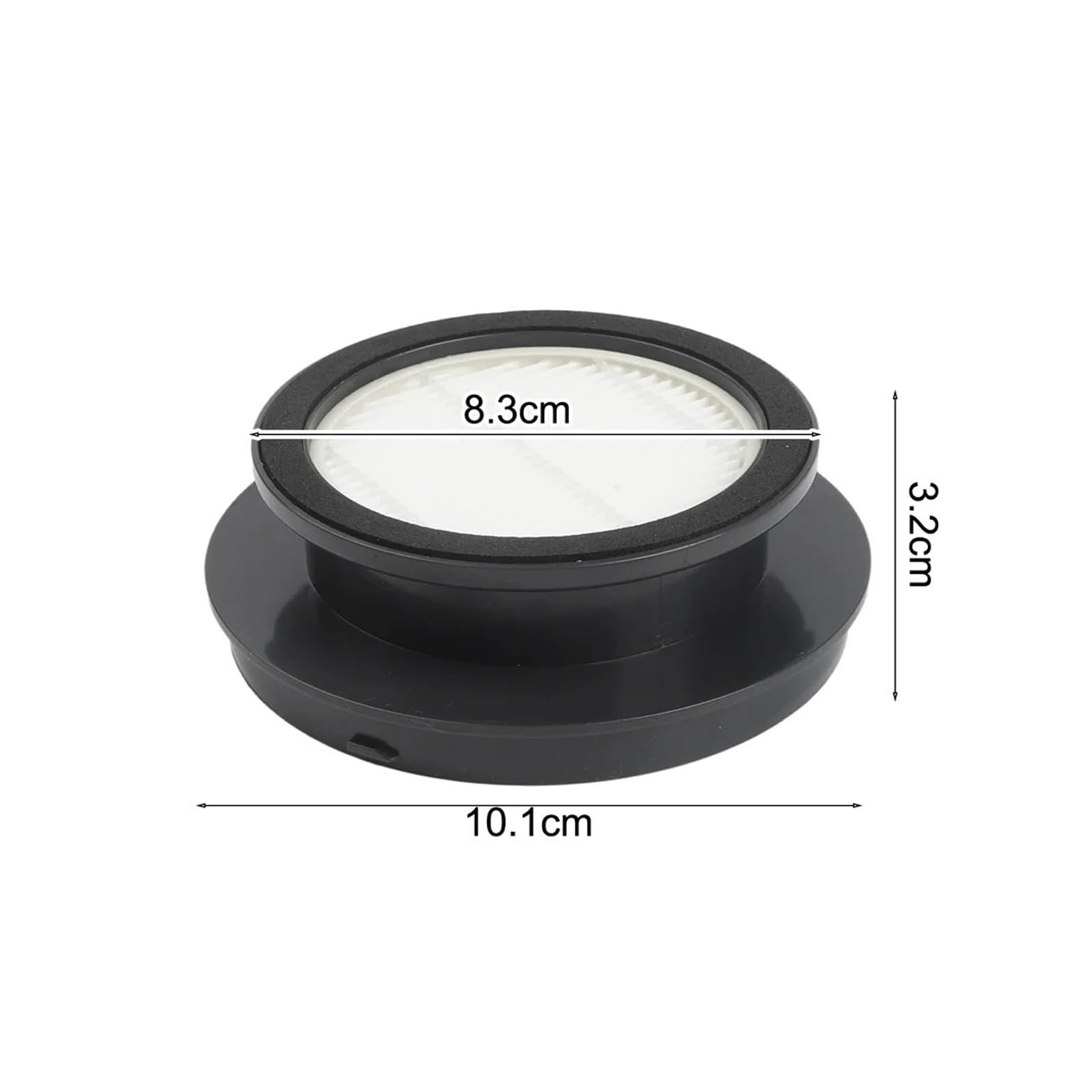 Filtro De Aspiradora, Compatible Con Laresar, V7 Piezas De Repuesto Filtros De Aspiradora De Mano Accesorios De Piezas Kit De Filtro Reutilizable De 2 Piezas