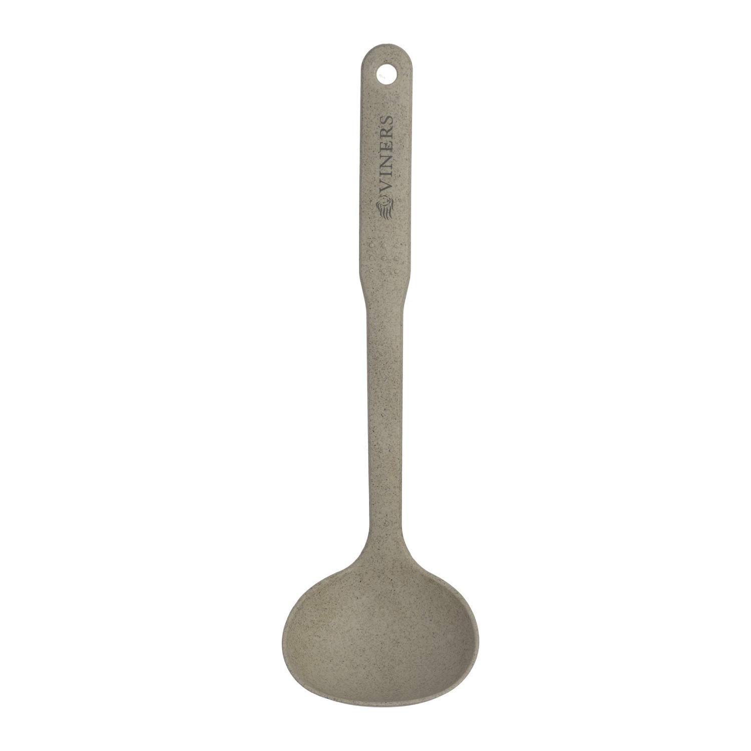 Viners Organic Ladle | Kitchen Serving Utensil Containing Wheat Fibre