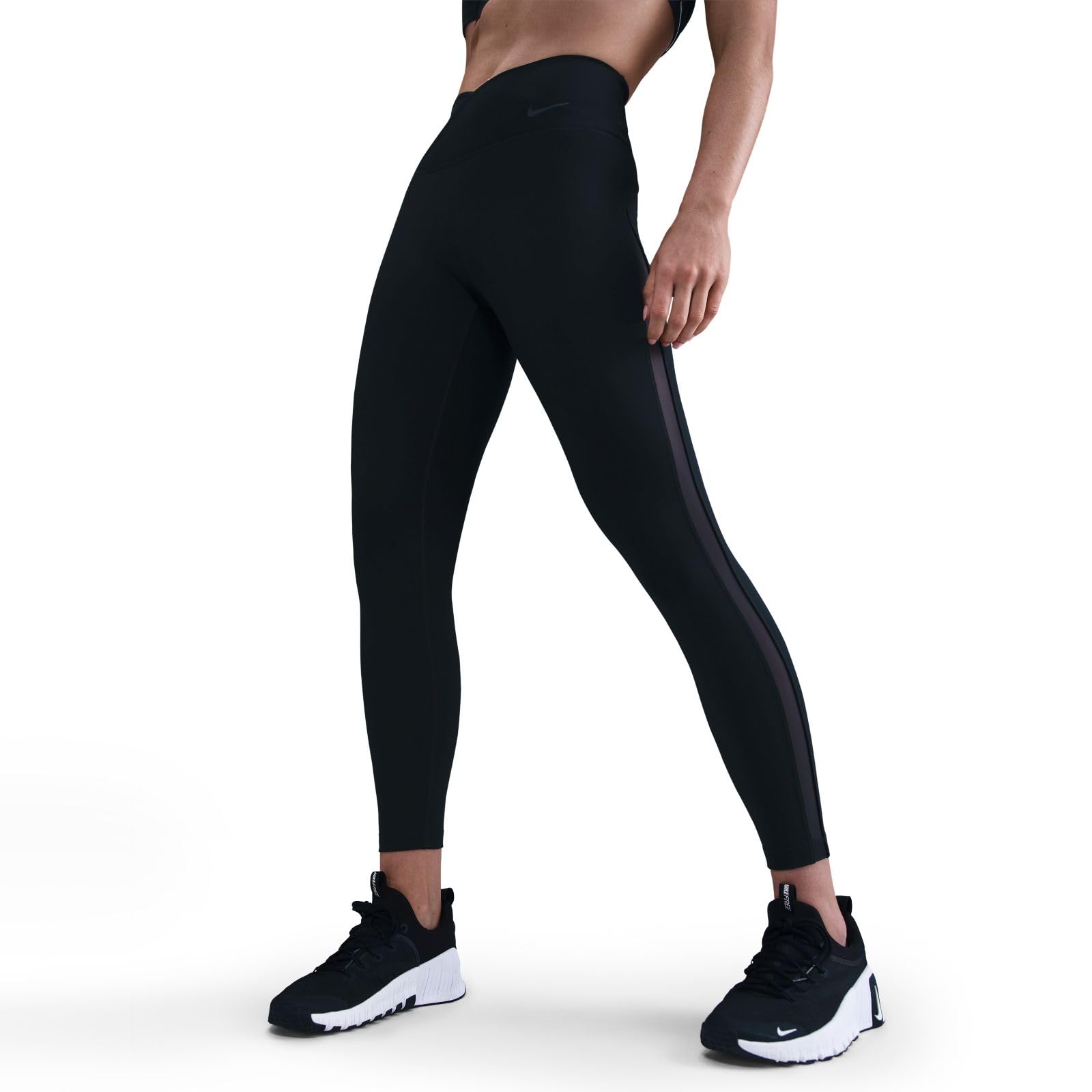 NIKE Nike One 7/8-leggings Mit Hohem Bund Für Damen - Legginsy 7/8 Kobiety