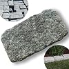 Gray Granite Cobblestone (Belgian Block) 5x5x9 Average Nominal +/- Size Durable Paving Stone for Driveways, Patios & Garden Edging 25 Lbs