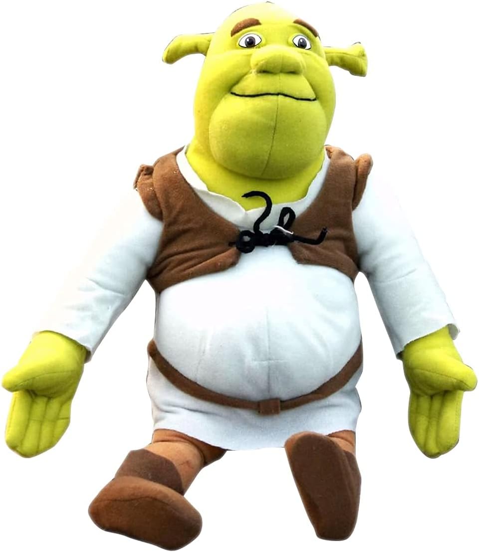 Shгek Plush, 11 inch Cute Looking Monster Shгek Plush Toy, Anime Ugly and Cute Monster Doll