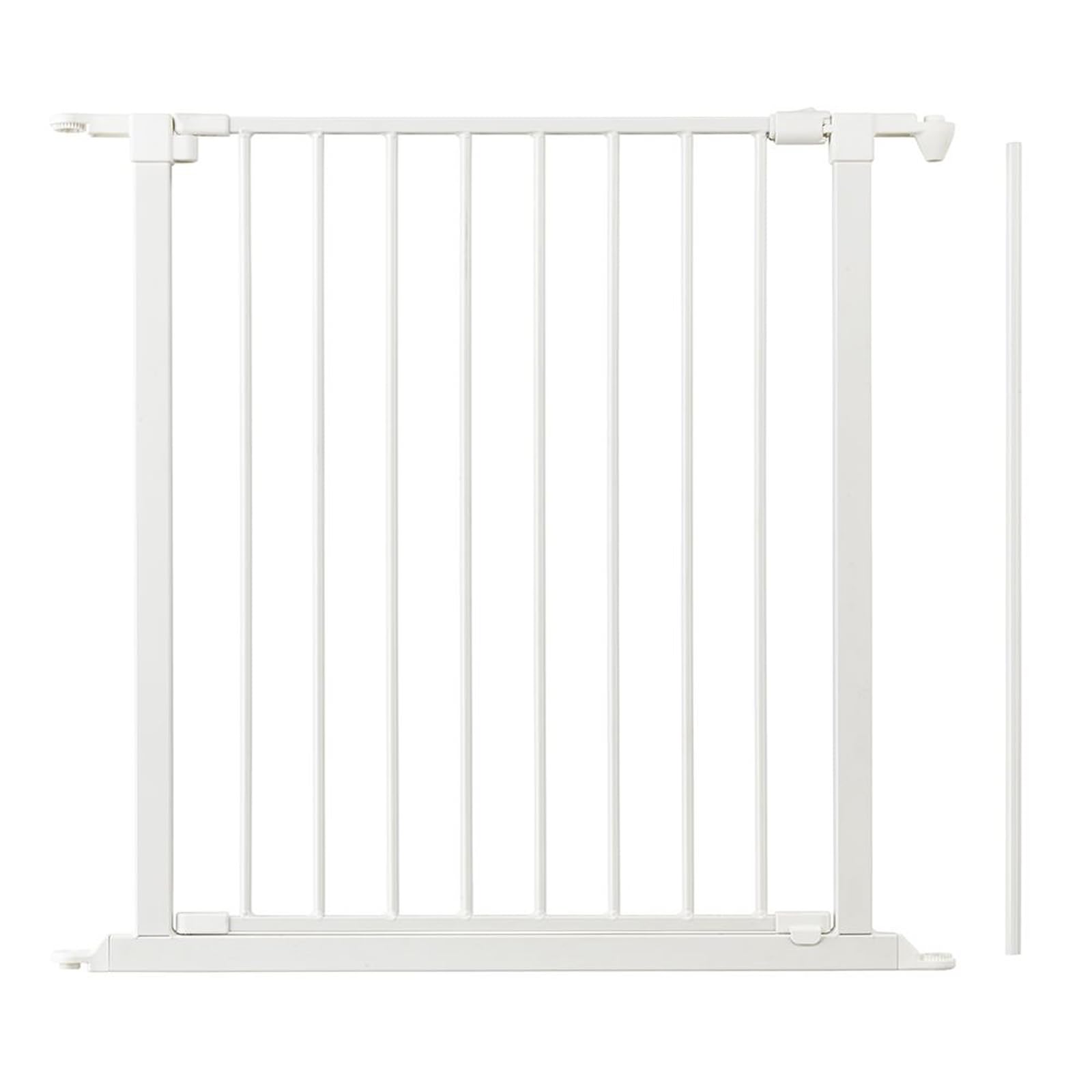 Safetots Multi Panel Fire Surround, Gate Opening Panel, Metal, 72cm, White, Gate Opening Panel for Child and Pet Fire Safety Barrier and Fire Guard