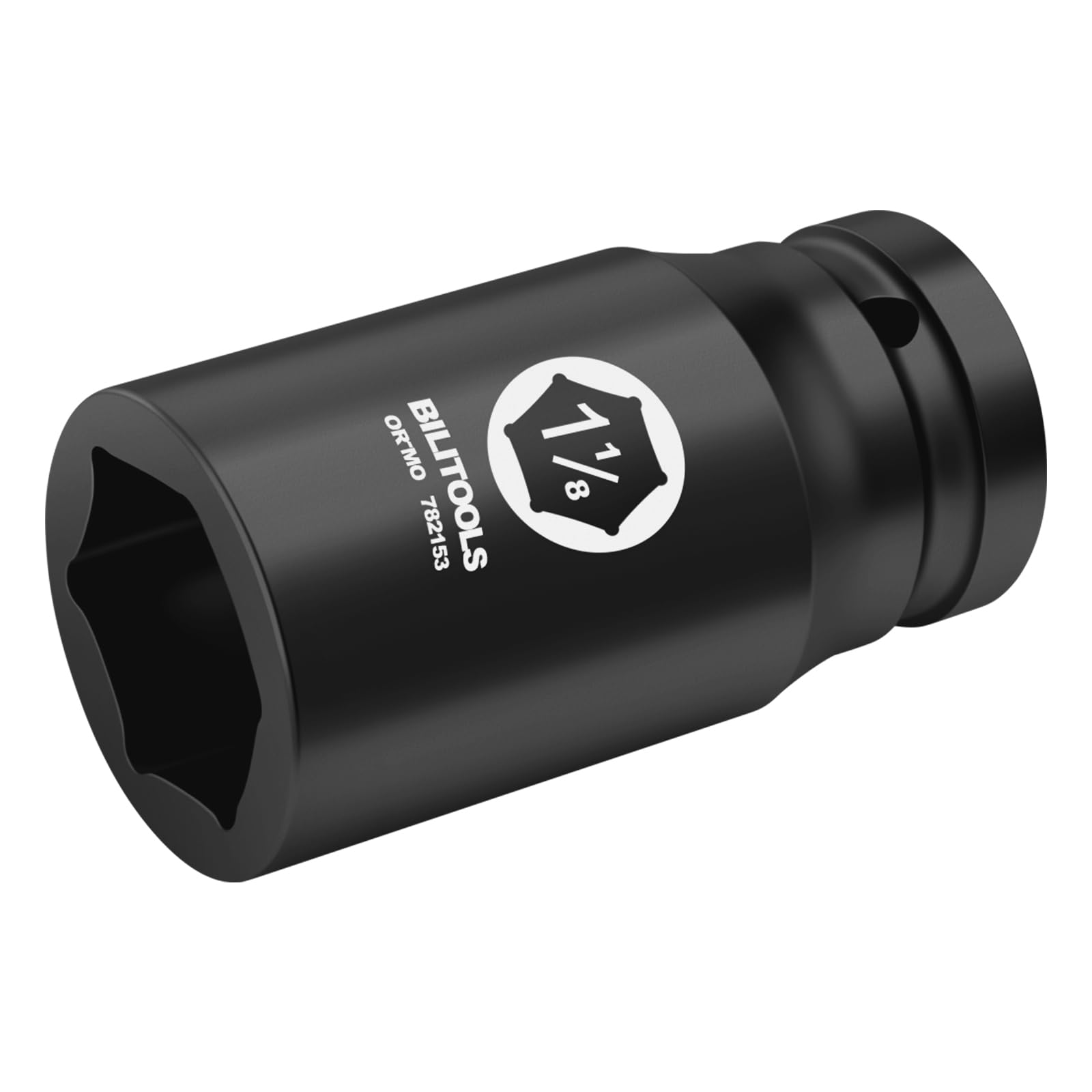 BILITOOLS 3/4 Drive Impact Socket 1-1/8, SAE