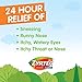 Zyrtec 24 HR Indoor & Outdoor Allergy Liquid Gels Capsules, Cetirizine HCI Antihistamine, 40 Count