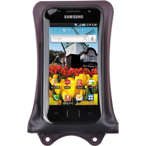 DiCAPacWP-C1 Waterproof Case for Smartphones such as Samsung Galaxy S4 S3, Google Nexus 4, HTC Droid DNA, HTC 8X, HTC One, Sony Xperia Z, Xperia TL, MOTOROLA DROID RAZR MAXX, LG Optimus G and More. (Dark Brown)