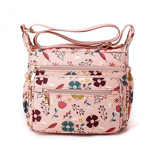 Simcat Crossbody-Taschen für Damen, mehrere Taschen, Handtaschen für Damen, Nylon-Handtaschen, Schultertaschen, leichte Cross-Body-Handtaschen für Frauen, Mädchen, Reisen, täglicher Gebrauch,