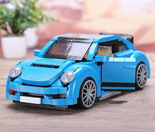 Modbrix Bausteine Auto Beetle,1:14, Konstruktionsspielzeug mit 944 Klemmbausteinen – Bild 5