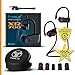 TREBLAB XR700 Wireless Earbuds - Bluetooth 5.0, IPX7 Waterproof, Noise Cancelling, Adjustable Earhooks, 9H Battery, Deep Bass, Mic - Sports Running Headphones for Workouts, Gym, Travel