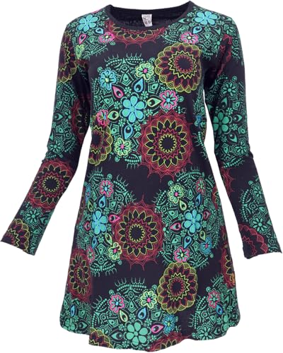 Robe tunique brodée en coton pour rester fraîche et élégante malgré la chaleur