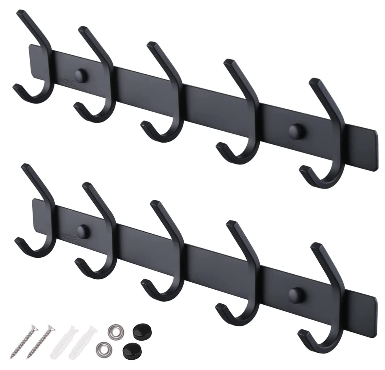 Buy GlazieVault Coat Racks for Wall Stainless Steel Coat Hooks (2