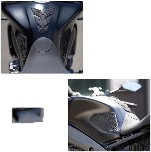 Vista 4 de WONANG Fuel Tank Sticker Decal Motorcycle for Y&AMAHA MT-09 MT09 2021 Tankpad Anti-Slip Tank Pad Protection Stickers Side Tank Pads Traction Pad