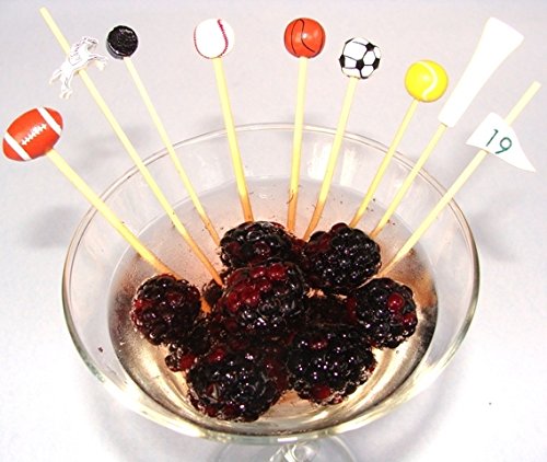 Hockey Appetizer or Sandwich Picks/Swizzle Stick - 4 3/4" - 100ct