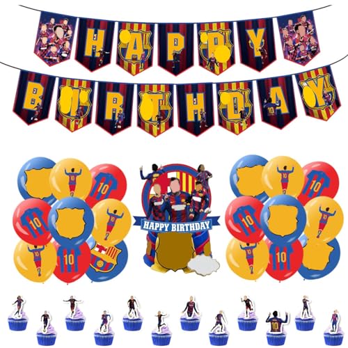 Decoración de Tartas en Barce-lona, Decoración de Fiesta Barcelona, Estrella de Fútbol Decoracións de Fiesta, Adecuado para fiestas de Fútbol Fiestas de Cumpleaños Infantiles