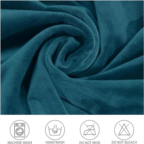 Protector de silla curvada azul oscuro contra manchas en dormitorios 3