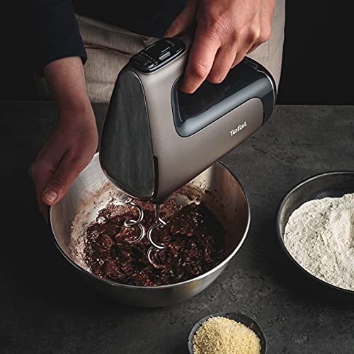 Tefal HT650T Powermix Silence Batteur à main, puissant et silencieux, 600W, vitesse variable et fonction turbo – Image 6