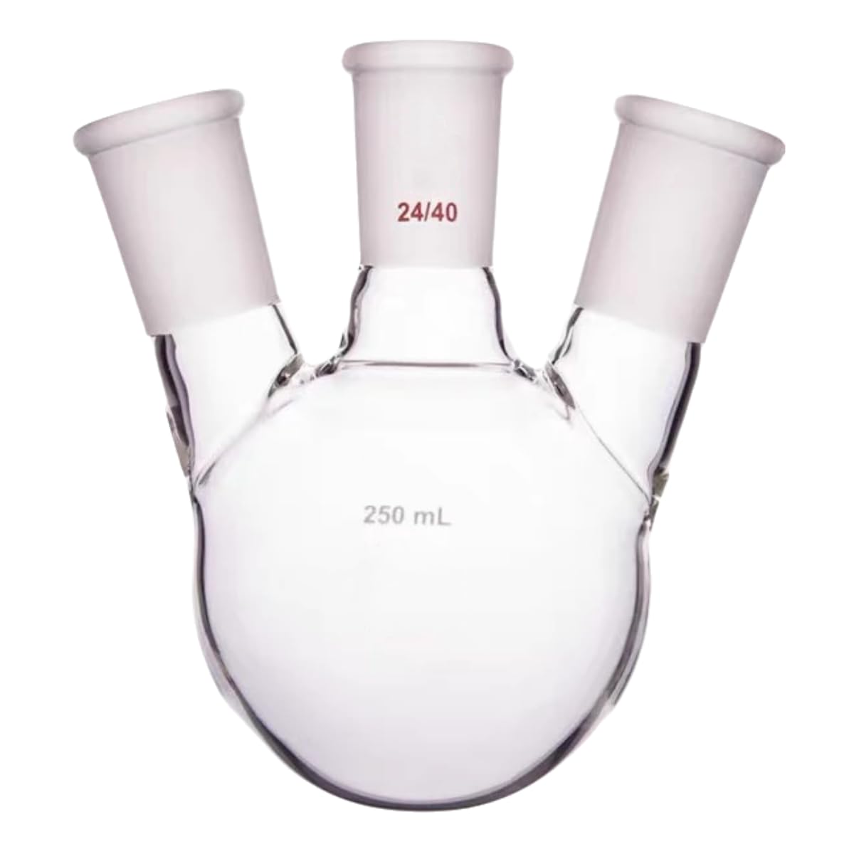 500 ml Distilling Flasks 3-Neck Round Bottom Boiling Flask Borosilicate Glass with 29/42 Center &24/40 Side Joint