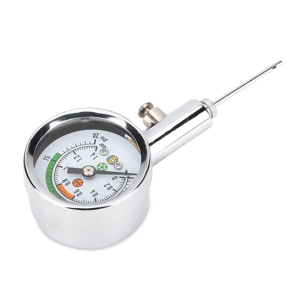 Ball for Air Pressure Gauge air pressure meter, Soccer, Volleyball, Basketball Pressure Meter, Easy to Install