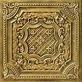 A la Maison Ceilings R126 Bijout Bee Foam Glue-up Ceiling Tile (21.6 sq. ft./Case), Pack of 8, Antique Gold