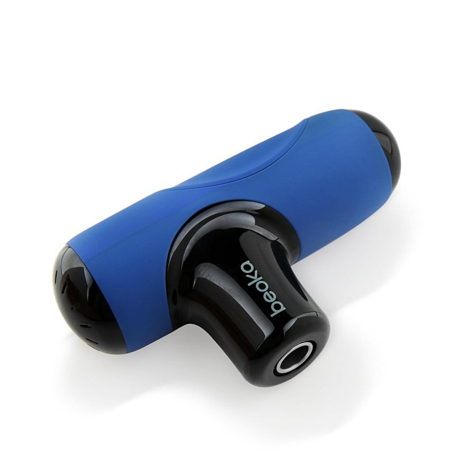 BEOKA Massaggiatore Muscolare Pulsante 25 W | 5 Livelli Ampiezza 7 mm Potenza 8 kg 5 Testine Batteria 800 mAh USB C con Custodia