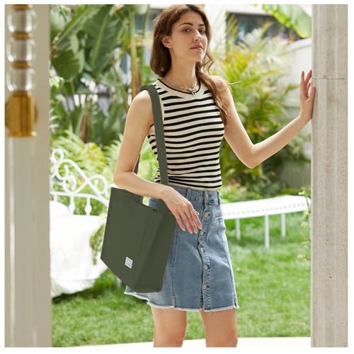 Image of Valleycomfy Corduroy Tote Bag for Women Travel Crossbody Bag Purse Women Shoulder Bags Work Handbags Everyday Hobo Bag