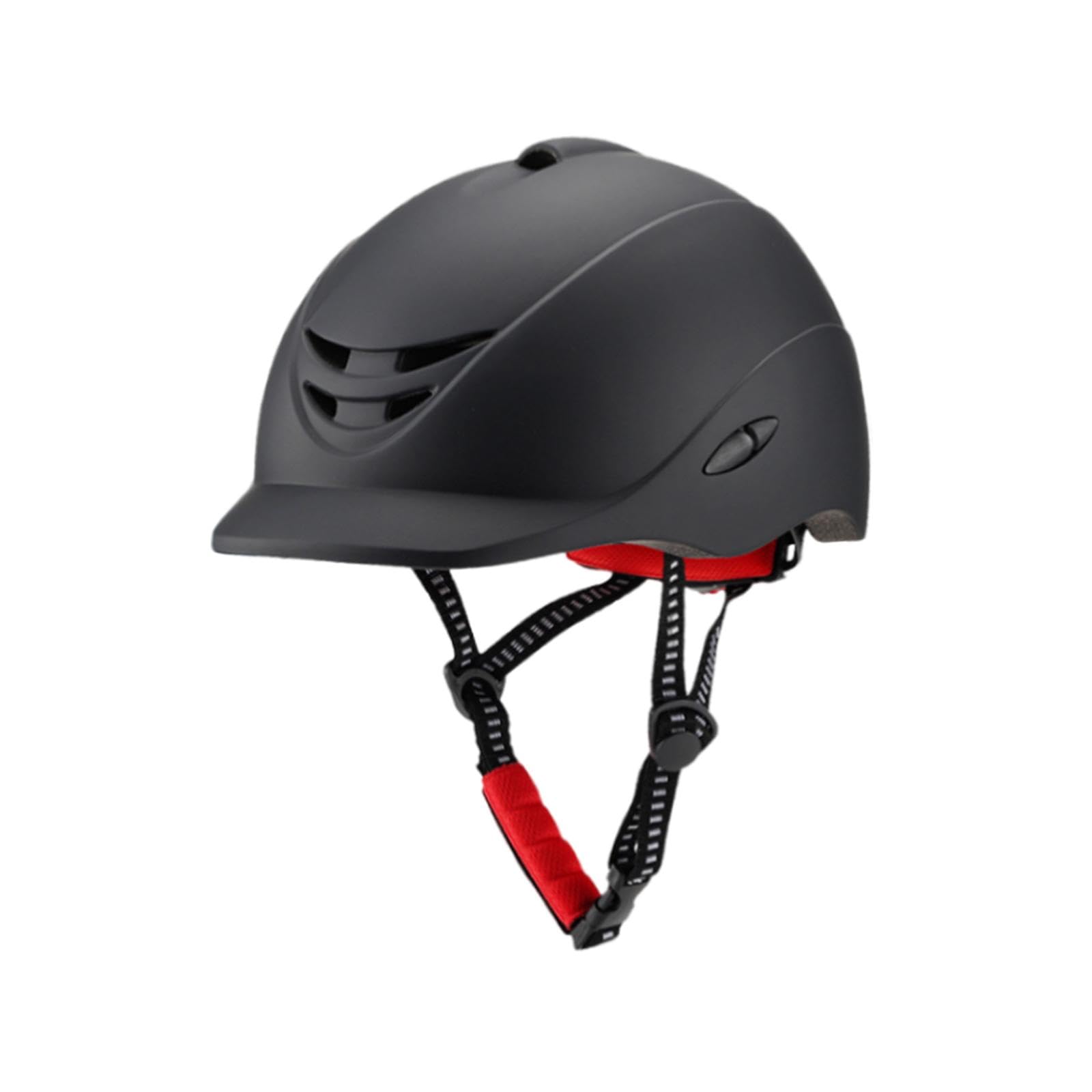 MagiDeal Casque équestre Starter Casquette d'équitation Visière Amovible Respirant Compact Portable Équipement de Cheval Hommes Femmes Casque équestre pour