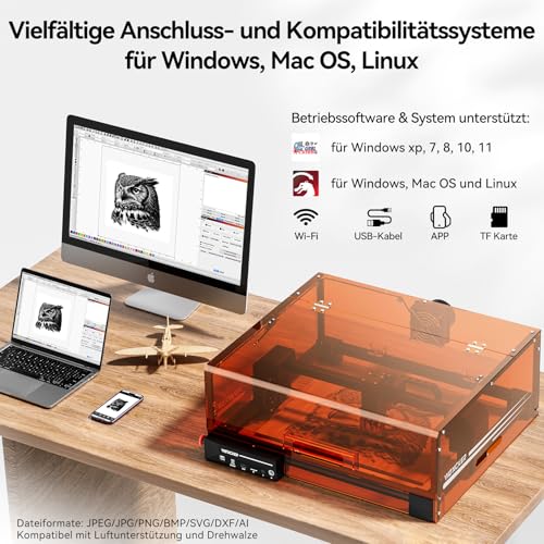 Woxcker L2 MAX 5.5W Enclosure Laser Engraver thumb #4