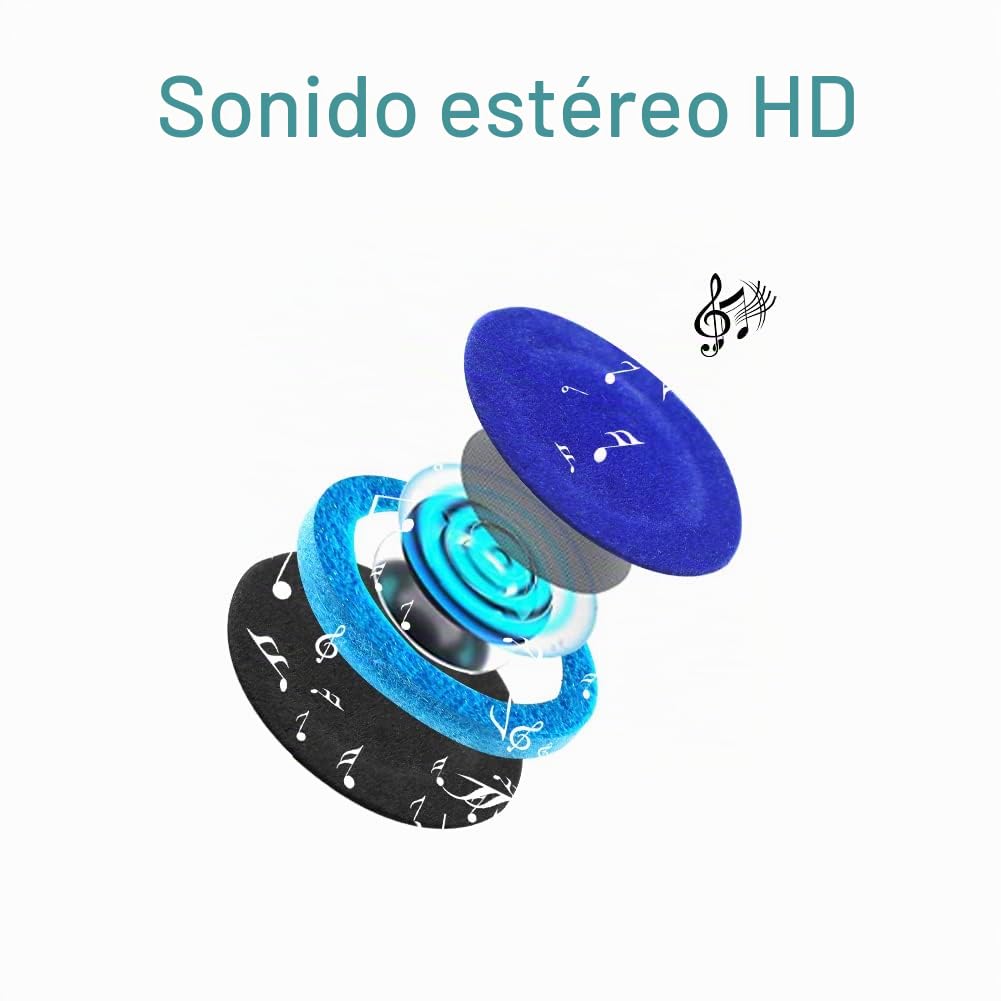 Sleep - Altavoces Ultra Delgados con estéreo para Auriculares para Dormir, Diadema de Repuesto para Auriculares MMUSS