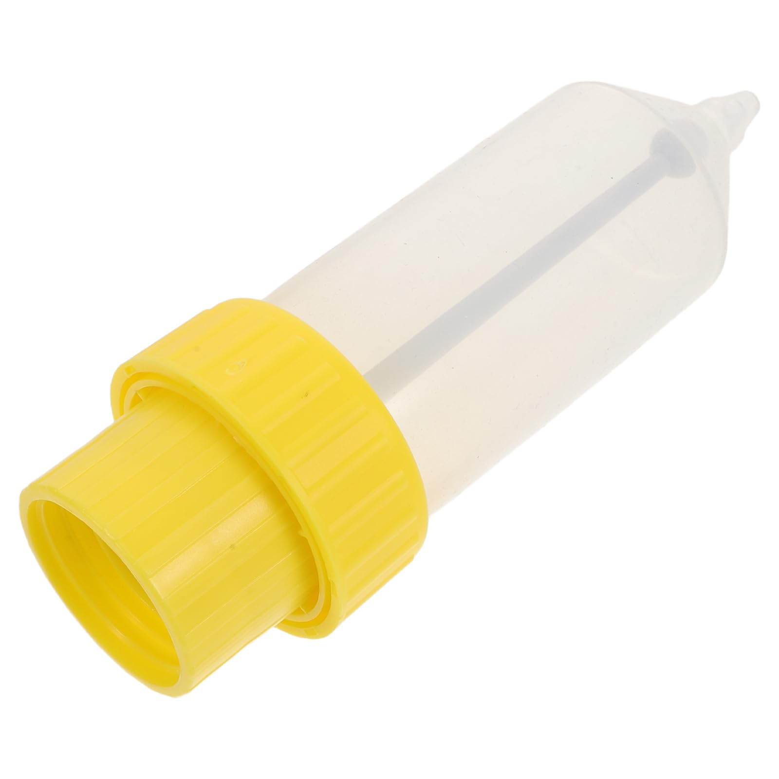 TOYANDONA Botella Dispensadora de Salsa Colgante de Plástico Blanco, Recipiente Rellenable para Condimentos Diseño Ahorrador de Espacio Adecuado para Bbq y Cocina