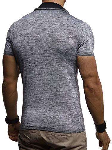 Leif Nelson Men's Short Sleeve Hooded Summer T-Shirts | Stylish Slim Fit Hoodie Tee3