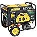 Champion Power Equipment Stromaggregat Benzin + Gas (2800 Watt, tragbarer Dual Fuel Stromerzeuger, Generator mit integriertem Griff + Radsatz, 68 dB(A)) CPG3500E2-DF-EU