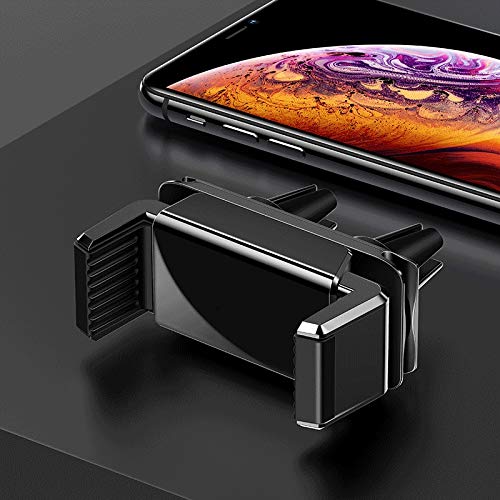 Tiiiopkvvv Car Mobile Phone Holder 360 Rotation Air Vent Holder Clip Car Phone Holder Support 4-6 Inch Smartphone