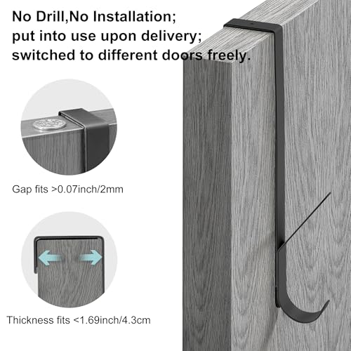 Double Hanger Hooks--2 or 4 Pcs DROPS TO TO (MORE OPTIONS AVAILABLE) - image 3