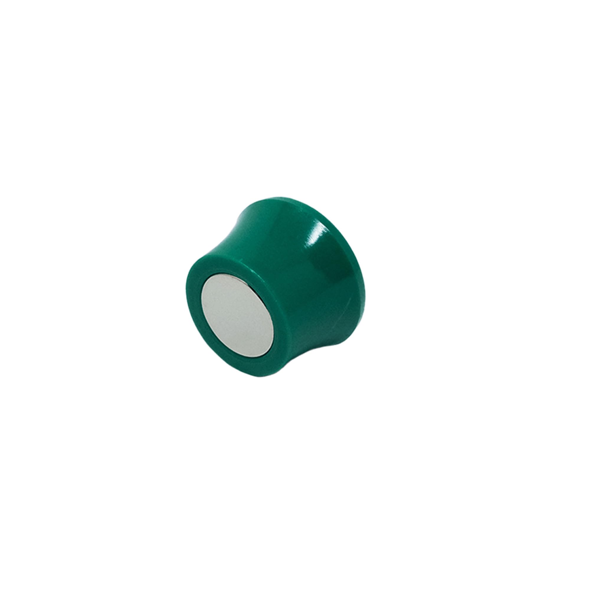 Pequeños Imanes de Tablero de Memo Verde de Alta Potencia para Refrigerador, Pizarra, Tablero de Anuncios, Archivador - Paquete de 100