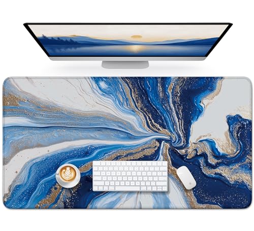 Tapis de bureau esthétique 80x30 cm antidérapant pour ordinateur