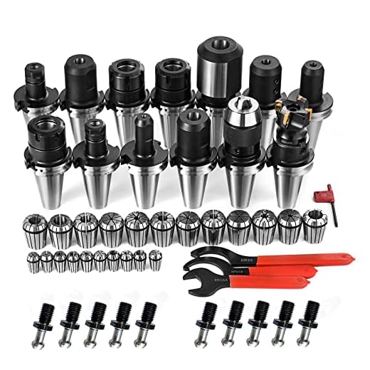 SHZOND Collet Set CNC CAT40 Tooling Package ER32 ER16 Collet Set Mill Holder Spanner Drill Chuck (collet set)