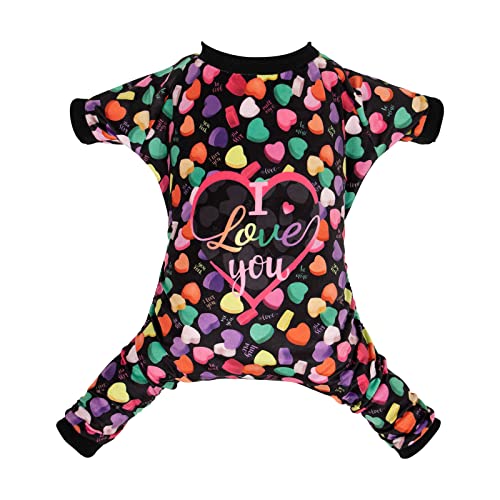 Image of CuteBone Small Dogs Outfit Soft Puppy Onesies Pjs Dog Pajamas Pet Coat Cat Apparel Comfy Doggie Jumpsuit Bodysuit for All Seasons