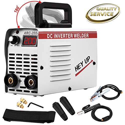 Arc Welder 110V 130Amp MMA Stick Welding Machine IGBT Inverter DC Welder LCD