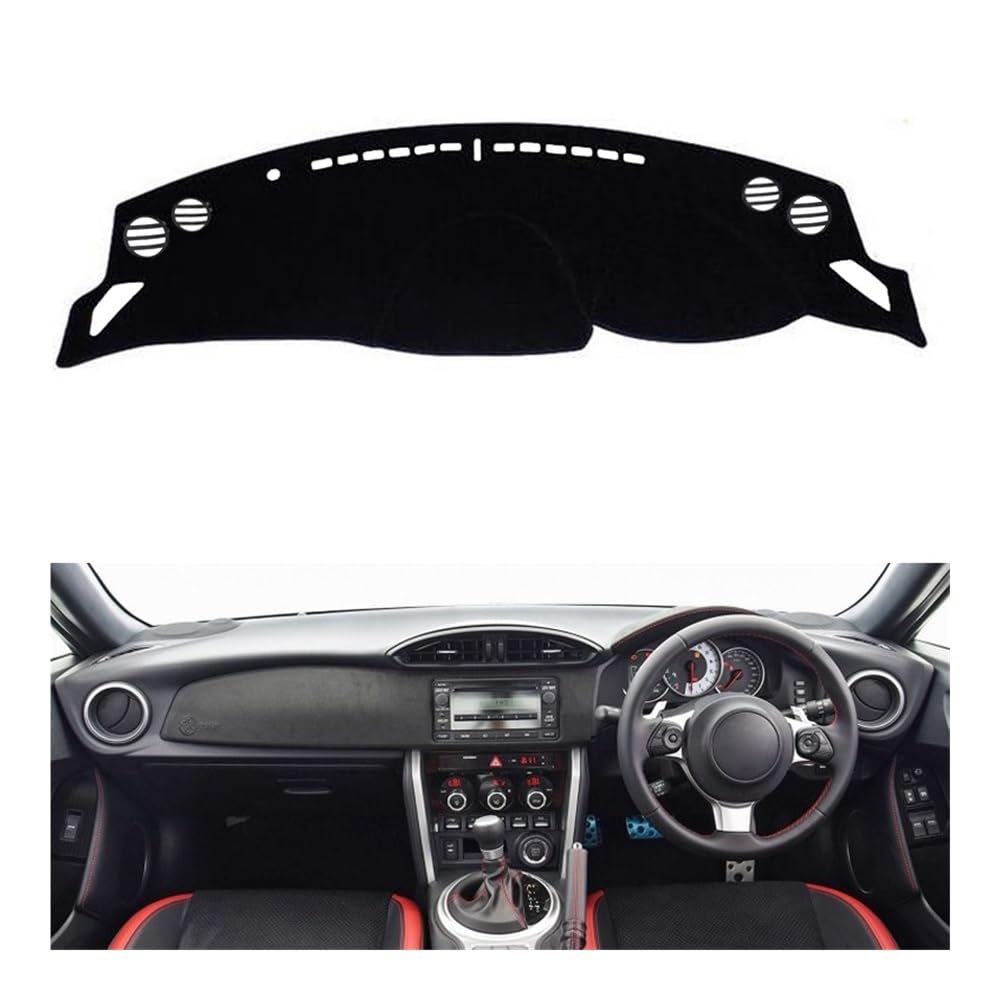 Cubierta de tablero para GT86 y FT86 alfombrilla interior de salpicadero de coche 2012-2019 7