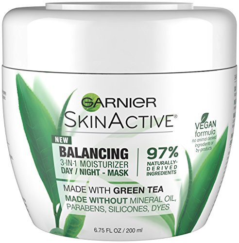 Garnier SkinActive 3-in-1 Face Moisturizer with Green Tea, Oily Skin, 6.75 fl. oz