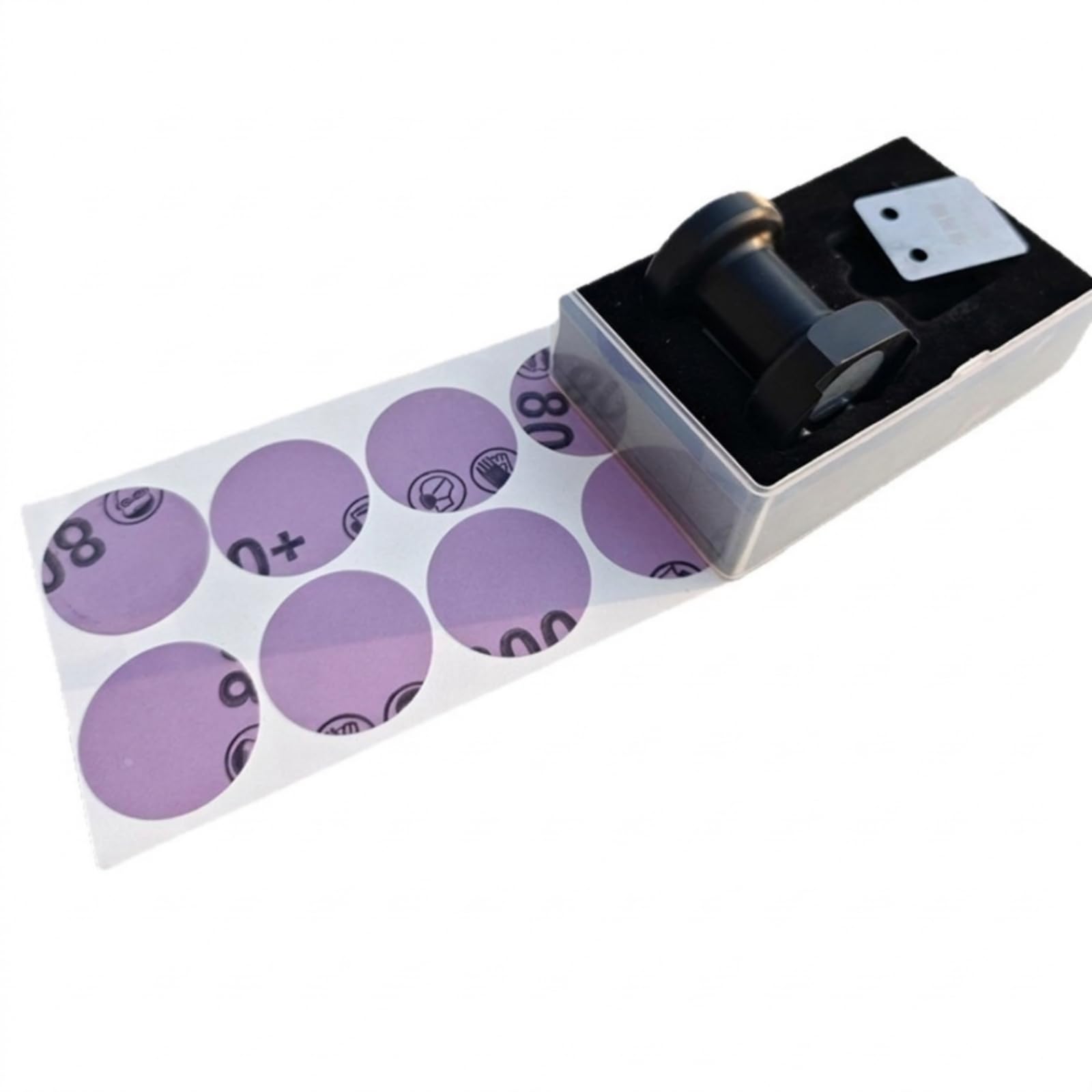 Colcolo Grattoir Peinture Automobile Outil Grattoir Racloir pour Gratter les Nibs de Poussière et Lisser les Vernies avec Boîtier de Rangement et Insert en, style to 1