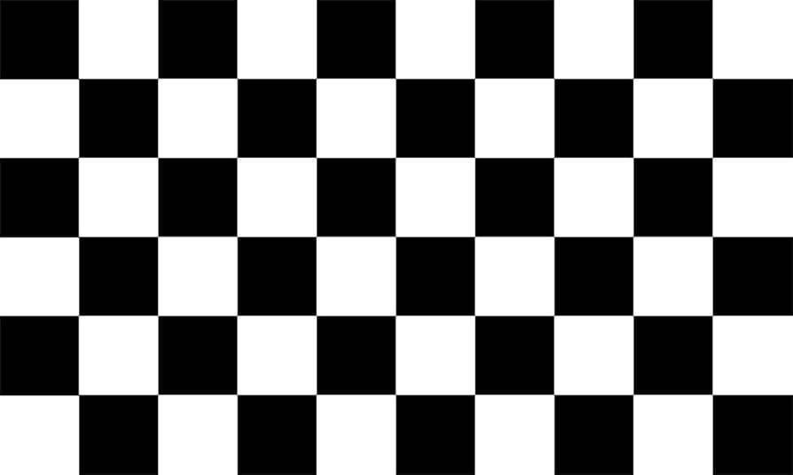 スナップオン アルミフレーム ウォールクロック チェッカーフラッグ