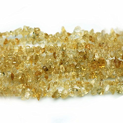 Citrine Crystal Irregular Chips Beads for DIY Jewellery Making Supply Sold by One Strand 31 Inch, 3-8mm Chips