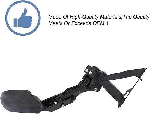 Miniatura 4 de ONER Escalón de cama trasera, escalón retráctil para puerta trasera compatible con Dodge RAM 1500 DT 2019-2024, reemplaza # 82215289AH 82215289AG