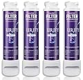 Refrigerator EPTWFU01 Water Filter Replacement compatible for Frigidaire EPTWFU01, EWF02, Pure Source Ultra II, Puresource Ultra 2?SCWFTCTO, 1012505454226, 4562222 Water Filter (4 Pack)