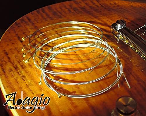 Adagio Pro ELECTRIC GUITAR Strings - Gauge 9 - Extra Light Nickel 9-42 String Pack/Set Ball Ends .009 - .042