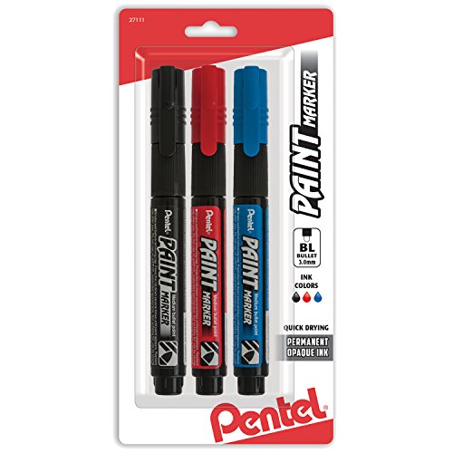 Pentel MMP20BP3M Paint Markers, Medium Bullet Point cover