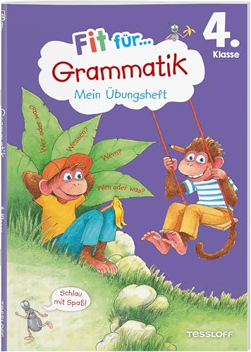 Fit für Grammatik 4. Klasse. Mein Übungsheft | Lernhilfe Deutsch | Satzbau | Wörtliche Rede | Für Grundschulkinder in der 4. Klasse: Wortarten ... (Fit für die Schule Mein Übungsheft)