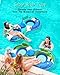 Sebor Heavy Duty River Tube, Inflatable Floating Tube with Storage, Backrests, Cupholders & Handles - Extra Large, Deluxe Pool Tube for Summer Relaxation - Green (Double Seat 1 Pack)