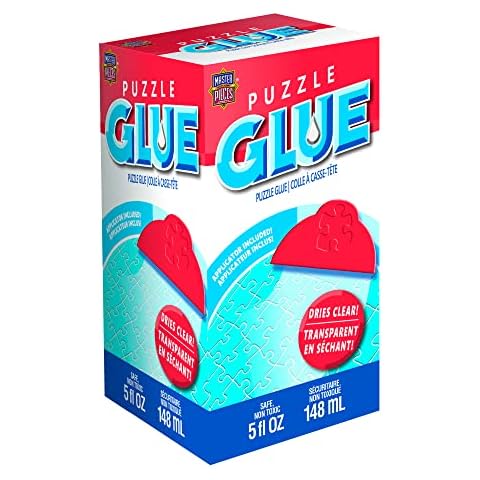 MasterPieces Puzzle Accessories - MasterPieces 5oz Glue with Spreader Cover